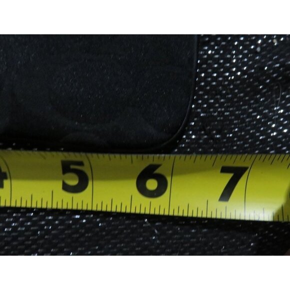 Coach Black Signature C Logo Canvas & Patent Leather Trim Zip Wristlet - Picture 5 of 7